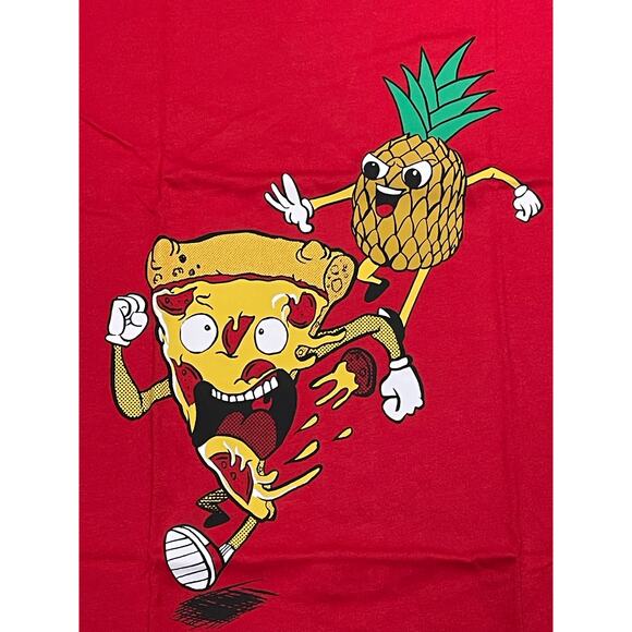 The Children's Place Red Pizza Graphic T-Shirt XL - Picture 3 of 7
